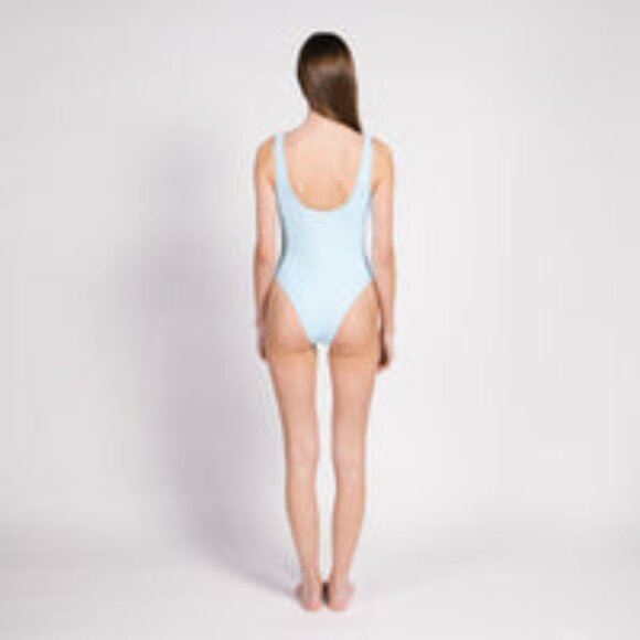 Shady Lady Kenya Baby Blue One Piece - Picture 5 of 5